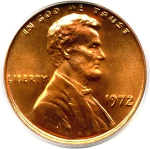 image for: 1972 1c Doubled Die PCGS MS66 RD