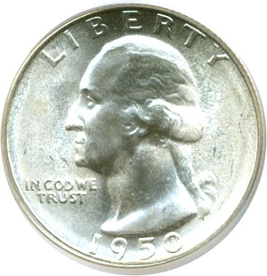 image for: 1950-S 25c PCGS MS66 ex: Omaha Bank Hoard
