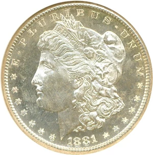 image for: 1881-S $1 NGC MS65 PL