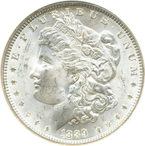 image for: 1889 $1 NGC MS65