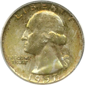 image for: 1957-D 25c PCGS MS66