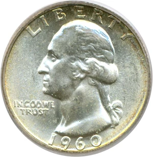 image for: 1960 25c PCGS MS66 ex: Omaha Bank Hoard