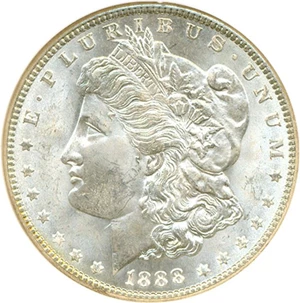 image for: 1888 $1 NGC MS66