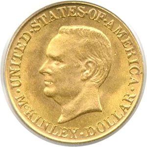 image for: 1917 G$1 McKinley PCGS MS64