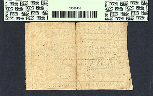 image for: Virginia: Fr.VA169 1779 $50 3-May PCGS Apparent XF40  [4107] - Edge Splits