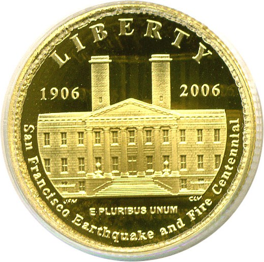 image for: 2006-S $5 San Francisco Old Mint PCGS Proof 69 DCameo