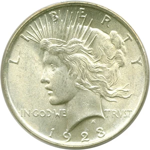 image for: 1923 $1 PCGS MS63