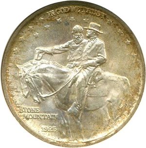 image for: 1925 50c Stone Mountain NGC MS67