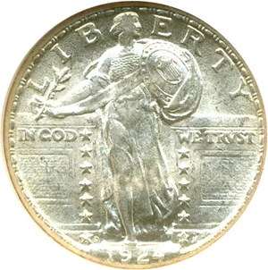 image for: 1924-D 25c NGC MS66