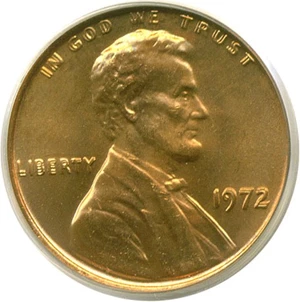 image for: 1972 1c Doubled Die PCGS MS66 RD