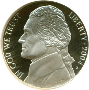 image for: 2004-S 5c Keel Boat NGC Proof 70 UCameo