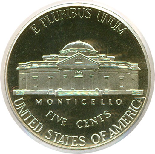 image for: 2000-S 5c  PCGS Proof 69 DCameo