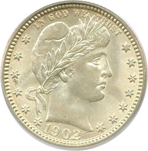 image for: 1902-O 25c PCGS/CAC MS65