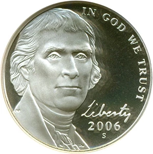 image for: 2006-S 5c Monticello NGC Proof 70 UCameo