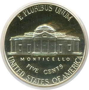 image for: 1956 5c PCGS Proof 67 Cameo
