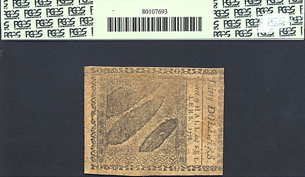 image for: Continental Currency: Fr.CC83 1778 $30 September 26 PCGS F15  [297363]