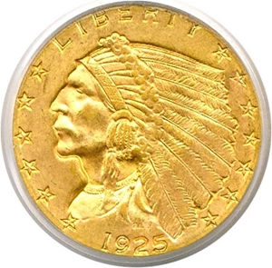 image for: 1925-D $2 1/2 PCGS MS64