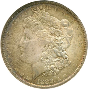 image for: 1889 $1 NGC MS62 *Reverse Color*