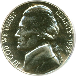 image for: 1955 5c PCGS Proof 66