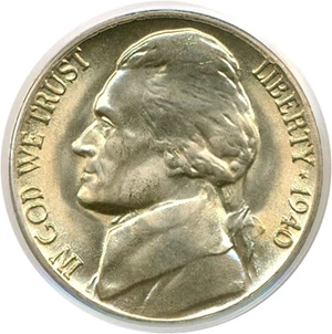 image for: 1940-D 5c PCGS MS66 FS