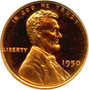 image for: 1950 1c NGC Proof 66 RD Cameo