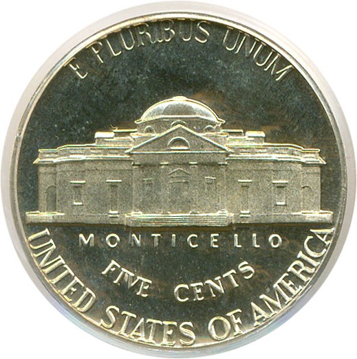 image for: 1975-S 5c  PCGS Proof 69 DCameo