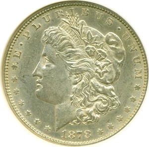 image for: Hot 50 VAM: 1878-S $1 Doubled Rib NGC AU58 (VAM-22)
