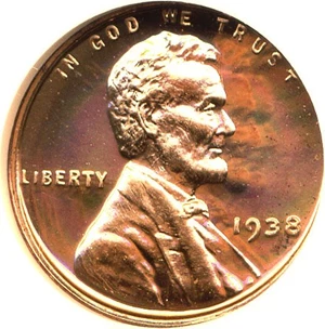image for: 1938 1c NGC Proof 66 RD