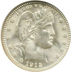 image for: 1915-D 25c NGC MS66