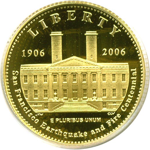 image for: 2006-S $5 San Francisco Old Mint PCGS Proof 69 DCameo