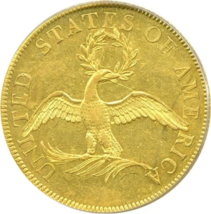 image for: 1796 $10 PCGS AU58