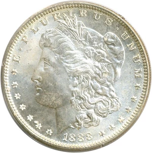 image for: 1888 $1 PCGS MS64