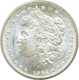 image for: 1904-O $1 PCGS MS65