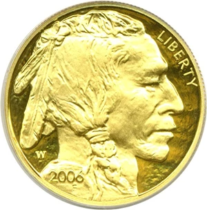 image for: 2006-W $50 American Buffalo PCGS Proof 69 DCameo - First Strike