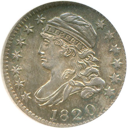 image for: 1820 10c NGC MS65