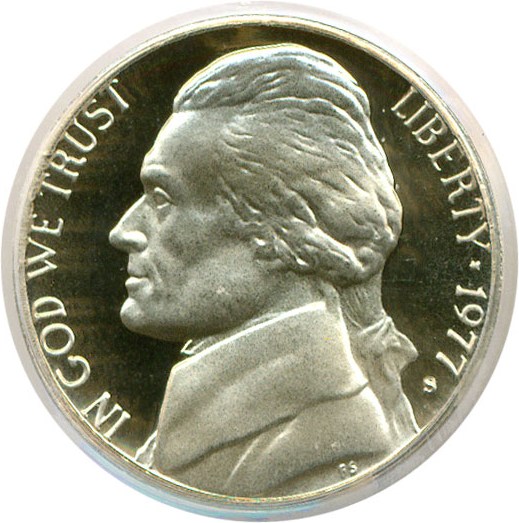 image for: 1977-S 5c  PCGS Proof 69 DCameo