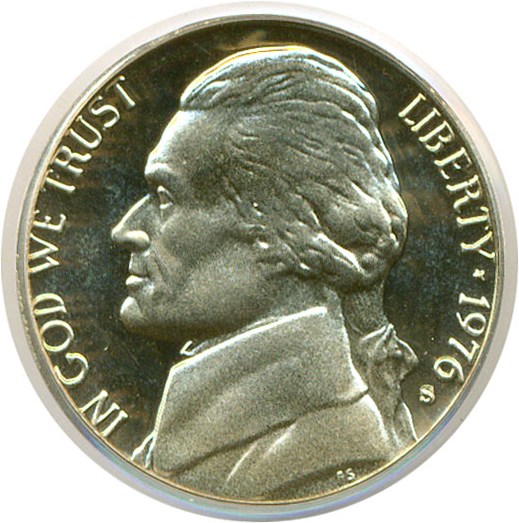 image for: 1976-S 5c  PCGS Proof 68 DCameo OGH