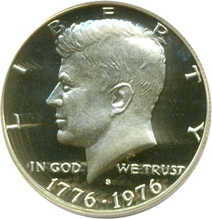 image for: 1976-S 50c Silver PCGS Proof 68 DCameo