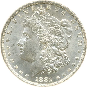 image for: 1881-O $1 NGC MS64