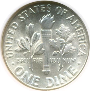 image for: 1947 10c NGC MS66 FT