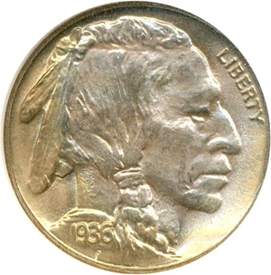 image for: 1936-S 5c NGC MS67 * Color *