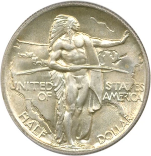 image for: 1934-D 50c Oregon PCGS MS65