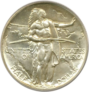 image for: 1939-D 50c Oregon PCGS MS66