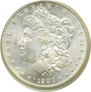 image for: 1901-O $1 PCGS MS63