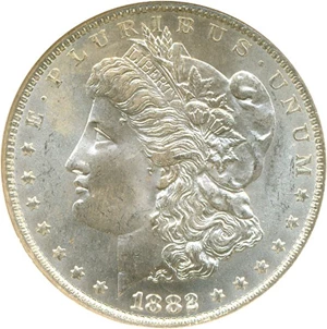 image for: 1882-O $1 NGC MS65