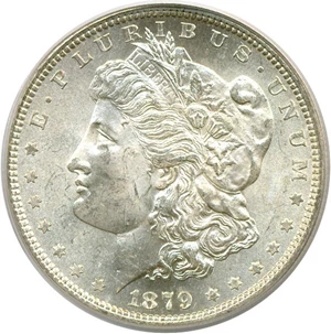 image for: 1879-O $1 PCGS MS64