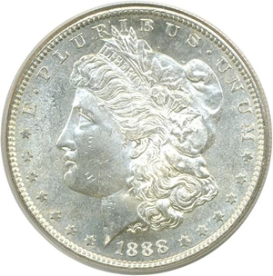 image for: 1888-S $1 PCGS MS63