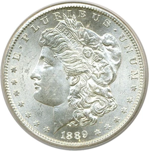 image for: 1889-S $1 PCGS MS64