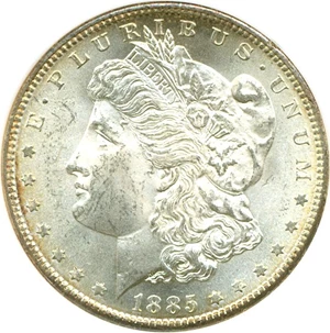 image for: 1885-S $1 NGC MS63