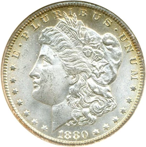 image for: 1880-CC $1 NGC MS64